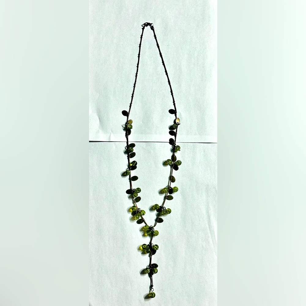 Beads necklace, sweater or shirt decoration chain. New